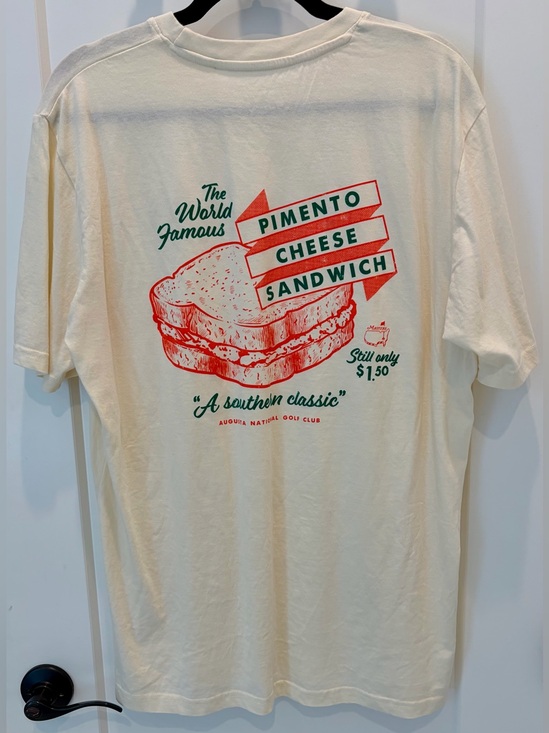 Masters Other - Masters Tournament 2026 Pimento Cheese Retro T-Shirt sz Medium NWT